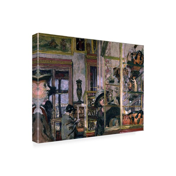 Edouard Vuillard 'La Salle Clarac' Canvas Art,14x19